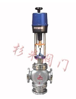 SENMI電動(dòng)三通調節閥 電動(dòng)三通閥 電子式三通調節閥
