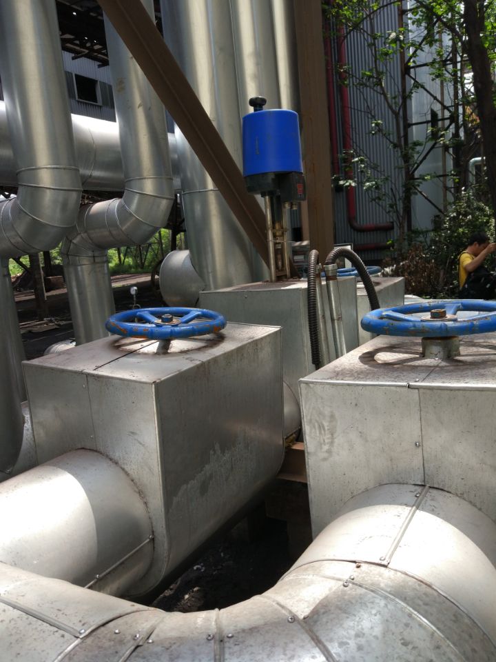 蒸汽電動(dòng)溫度調節閥寶鋼應用
